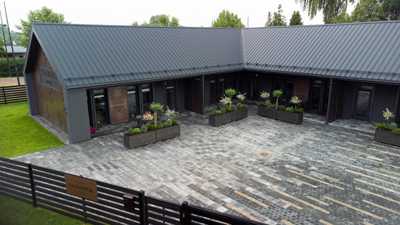 Kuldīga Hotel Gothards מראה חיצוני תמונה